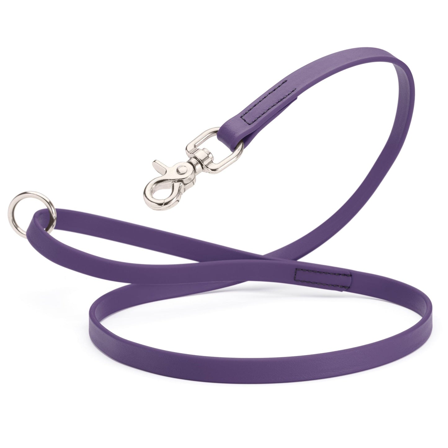 Biothane Dog Leash with Nickel Scissor Snap – 4 FT and 6 FT