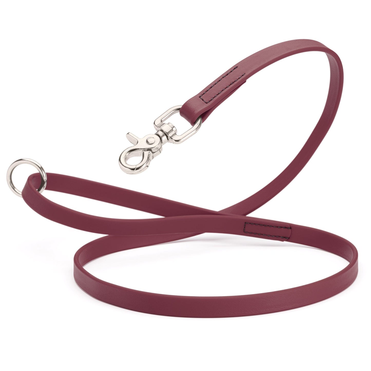 Biothane Dog Leash with Nickel Scissor Snap – 4 FT and 6 FT