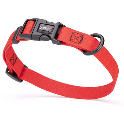 Pebble Emboss Biothane Dog Collar with Quick Release Buckle