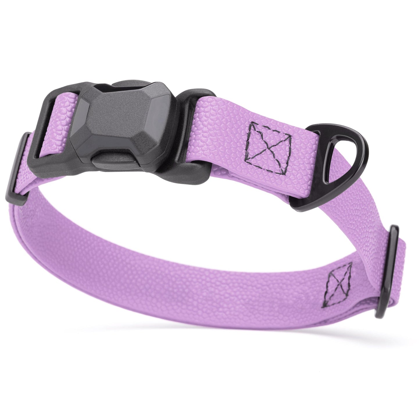Dogline Pebble Emboss Biothane Dog Collar with Magnetic Buckle