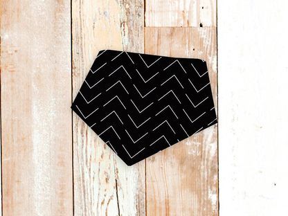 "B&W Arrows" Dog Bandana