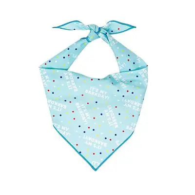 Barkday Bandana | Birthday Dog Bandana | Blue Bandana Hunter K9