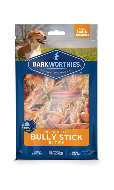 Barkworthies Bully Bites Dog Treats; 16oz. Bag Barkworthies