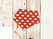 "Big Valentine Hearts" Dog Bandana