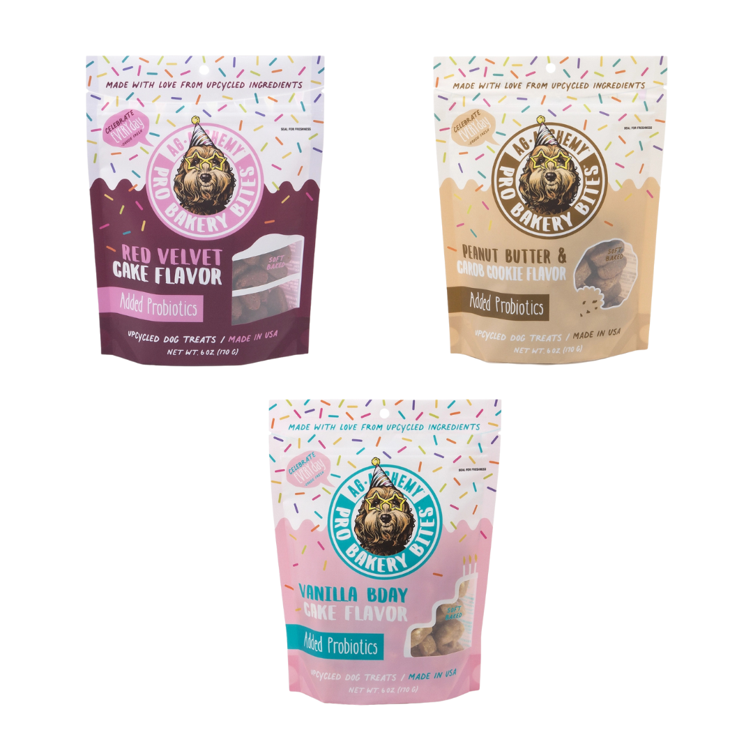 Birthday Dog Treat Trio Bundle