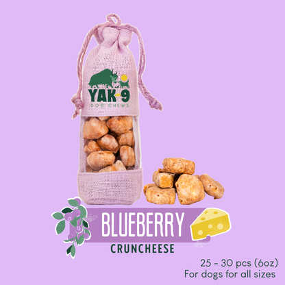 Blueberry Cheese Chews for Dogs