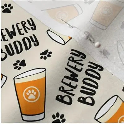 Brewery Buddy | Dog Tie Bandana | Beer Mugs| Dog Bandana Hunter K9