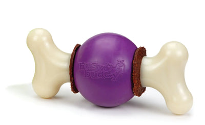 Busy Buddy Bouncy Bone Dog Chew Multi-Color 1ea/MD/LG PetSafe