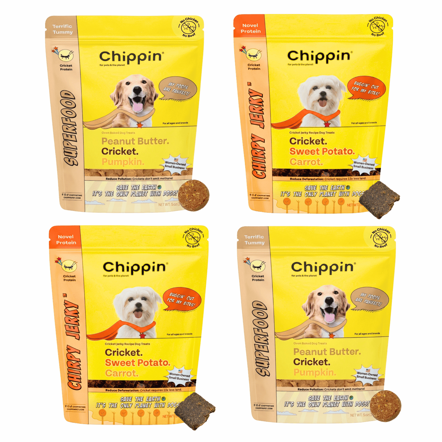 Gut Healthy Dog Treat Variety Bundle