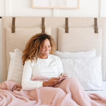 RIBBED BAMBONI® THROW BLANKETS