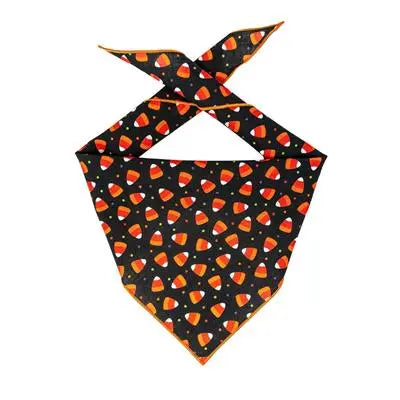 Candy Corn Halloween Dog Bandana, Medium Hunter K9