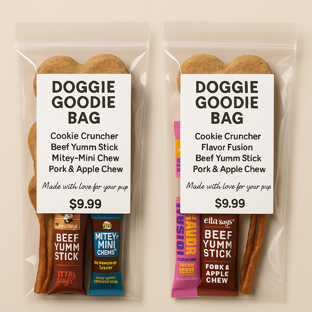 Loaded Sampler Doggie Bag