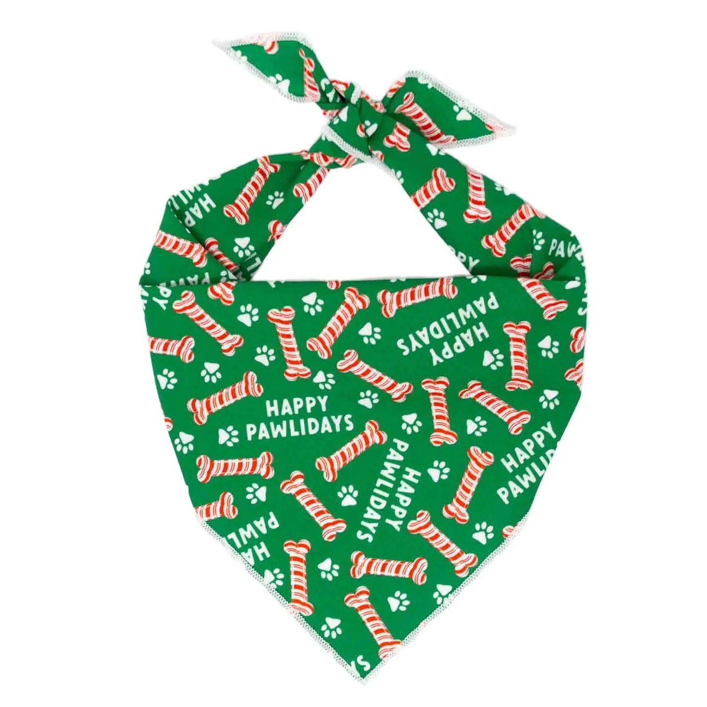 Christmas Bandana | XMAS Bandana | Holiday Bandana | Happy Pawlidays Hunter K9