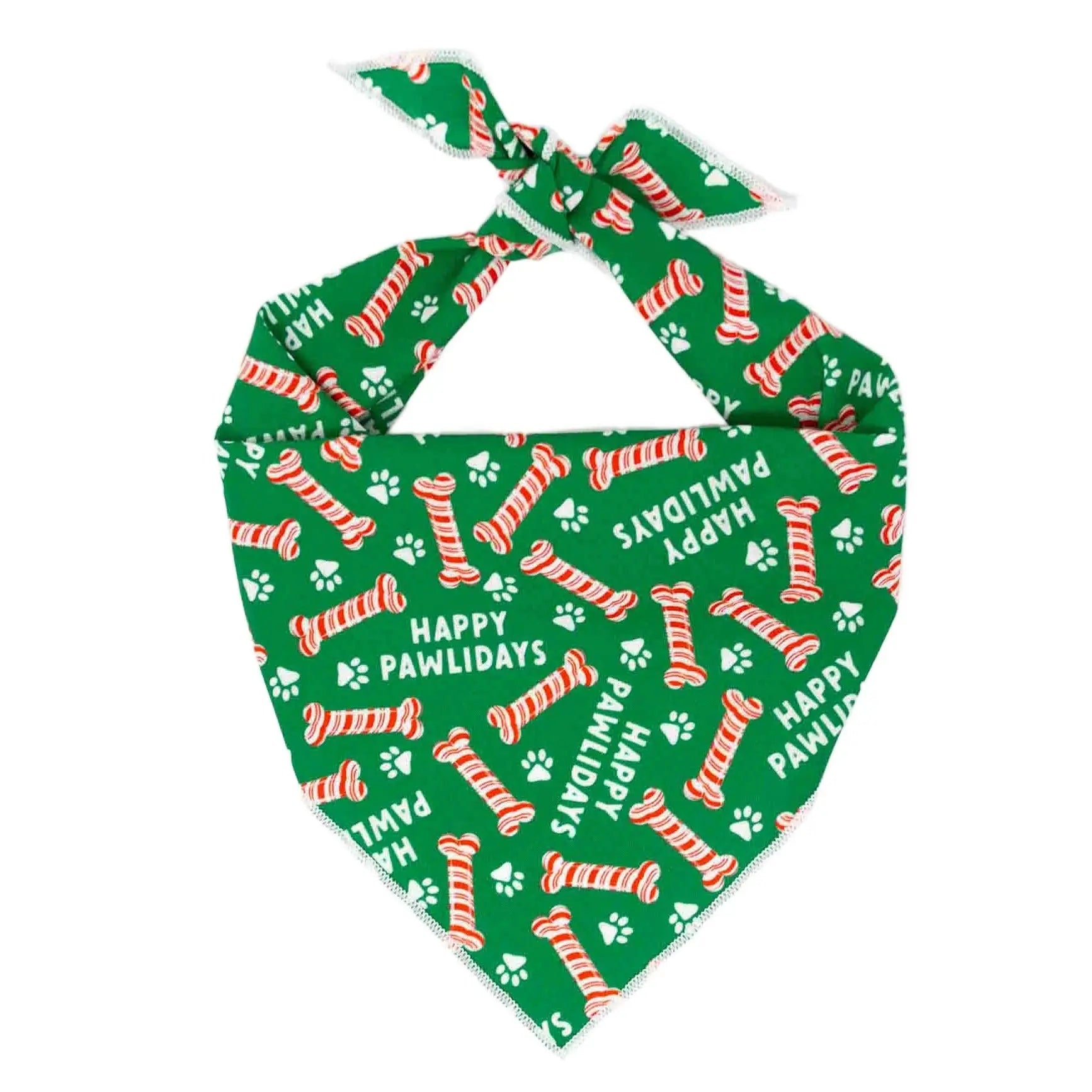 Christmas Bandana | XMAS Bandana | Holiday Bandana | Happy Pawlidays Hunter K9