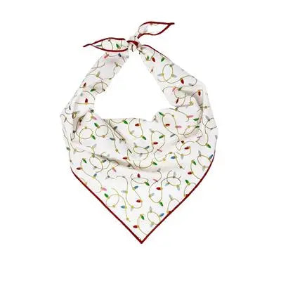 Christmas Bandana | XMAS Bandana | Holiday Bandana | Lights Hunter K9