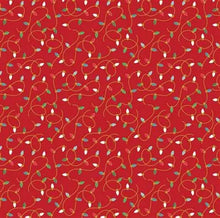 Christmas Bandana | XMAS Bandana | Holiday Bandana | Lights | Red Christmas Hunter K9