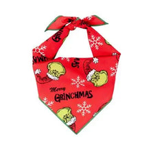 Christmas Bandana | XMAS Bandana | Holiday Bandana | Merry Grinchmas Hunter K9