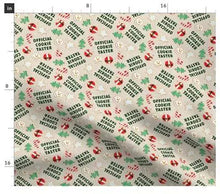 Christmas Bandana | XMAS Bandana | Holiday Bandana | Official cookie taster Hunter K9
