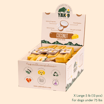 Coconut Cheese Chews for Dogs