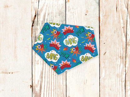 "Comic Book" Dog Bandana