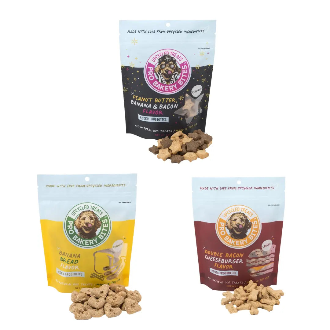 Crunchy Trio Dog Treat Bundle Bark & Beyond