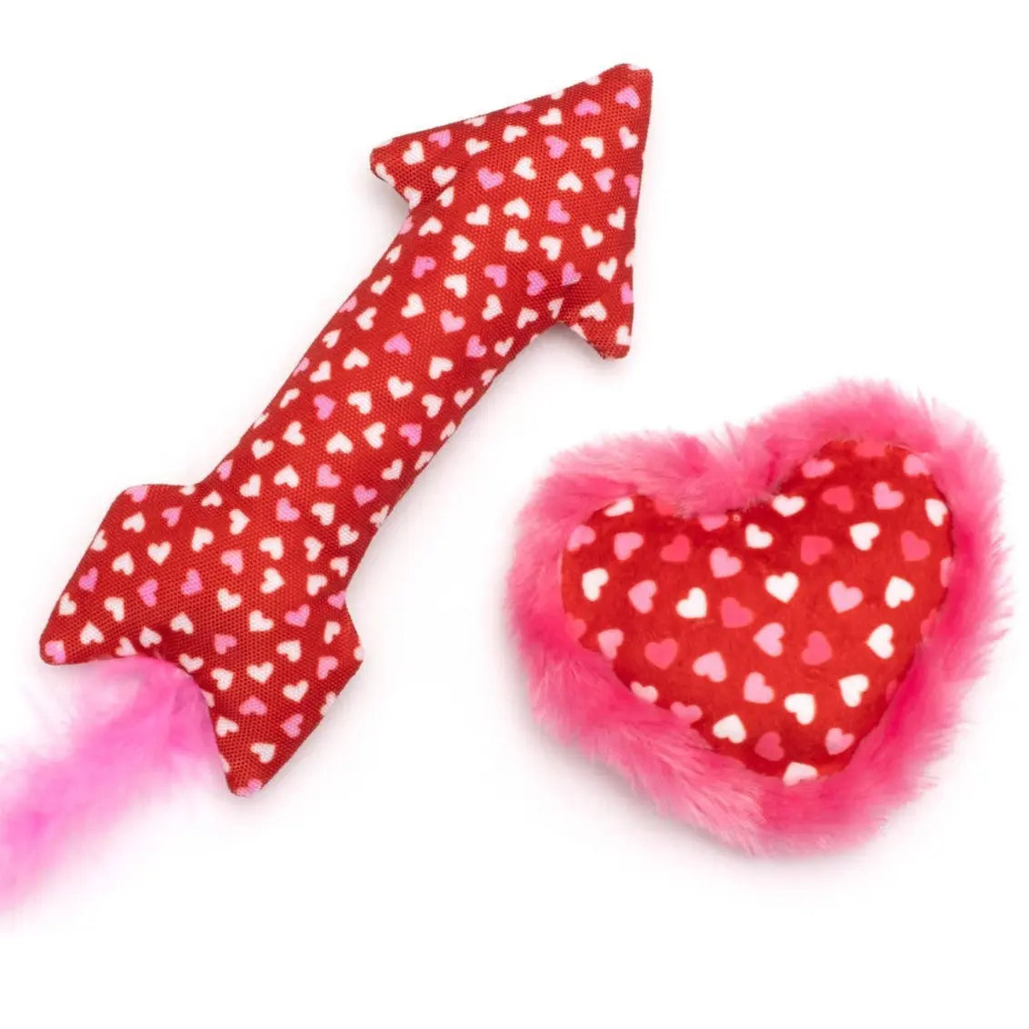 Cupid’s Arrow & Heart Cat Toy The Worthy Dog