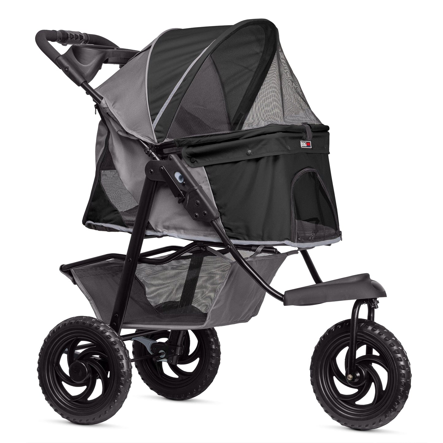 TrailRunner Pet Stroller with 12" Mixed Terrain Rubber Tires