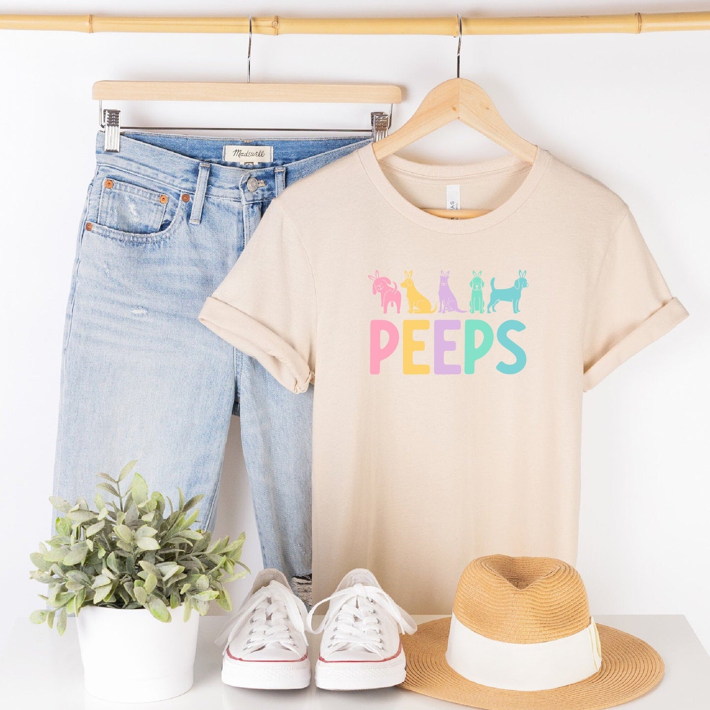 Easter Peeps Dog Lover Tee