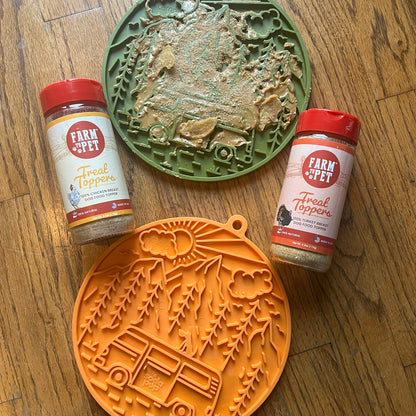 Dog Lick Mats with Suction Cups