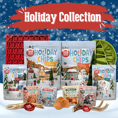 Holiday Chips Dog Treats - Chicken & Turkey 12oz