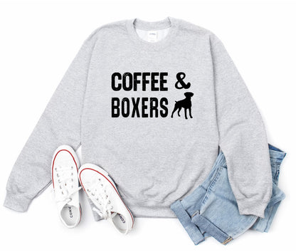 Coffee and Boxers Crewneck Sweatshirt