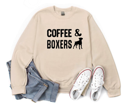 Coffee and Boxers Crewneck Sweatshirt