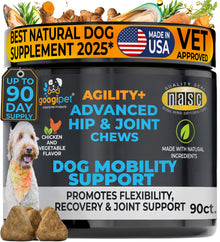 Agility+ Advanced Hip and Joint Chews for Dogs