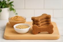 Gluten-Free Peanut Butter Bones 🥜 Handmade Organic Gluten-Free Dog Treats