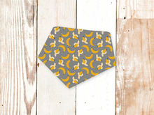 "Grey Bananas" Dog Bandana