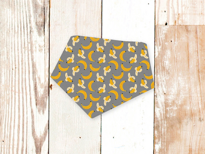 "Grey Bananas" Dog Bandana
