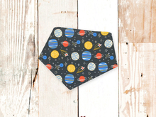 "Grey Planets" Dog Bandana