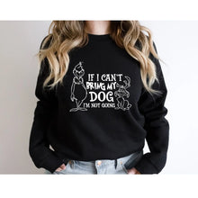 Grinch If I Can't Bring My Dog Christmas Crewneck Sweatshirt Hunter K9