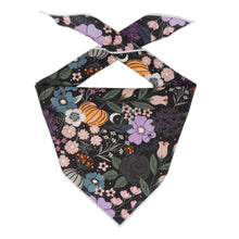 Fall Dog Bandana – Floral & Pumpkins | Ships Free