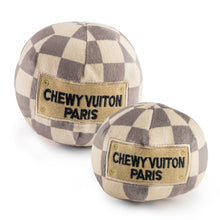 Tan Checker Chewy Vuiton Ball
