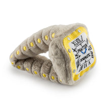 Pawtier Watch | Squeaky Plush Dog Toy with Crinkle & Mesh Lining
