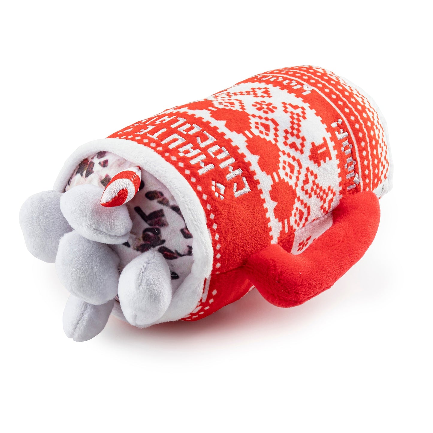 Haute Chocolate Holiday Christmas Plush Dog Toy