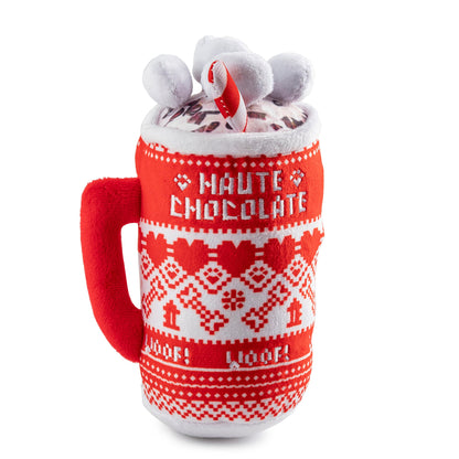 Haute Chocolate Holiday Christmas Plush Dog Toy