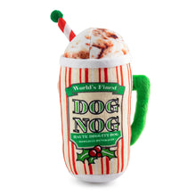 Dog Nog Holiday Christmas Plush Dog Toy
