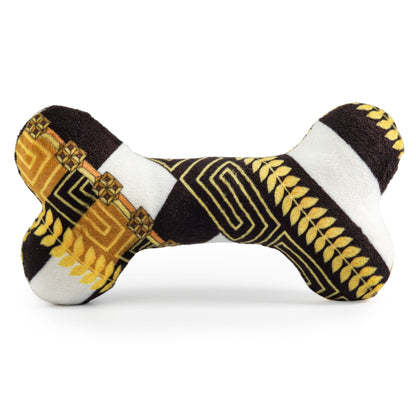 Fursace Bone | Squeaky Plush Dog Toy with Crinkle & Mesh Lining