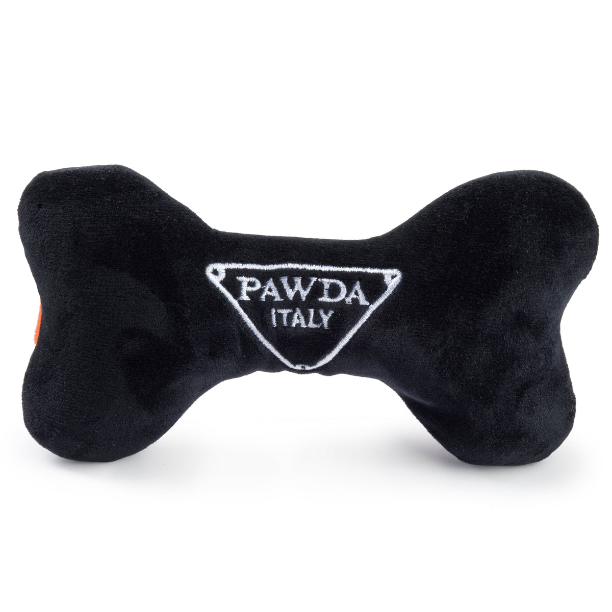 Pawda Bone | Squeaky Plush Dog Toy with Crinkle & Mesh Lining