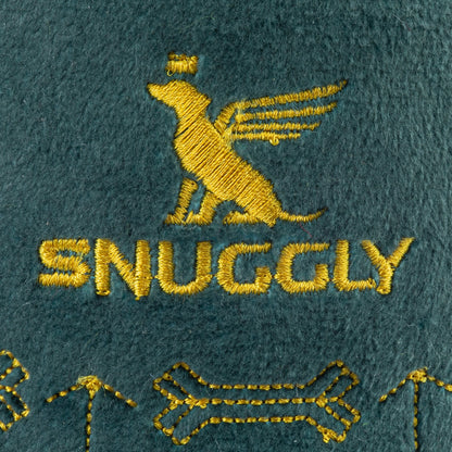 Holiday Snuggly Cup - Green Plush Dog Toy