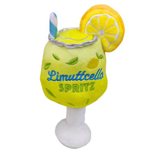 Limuttcello Spritz | Squeaky Plush Dog Toy with Crinkle & Mesh Lining