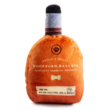 Woofford Reserve Bourbon | Squeaky Plush Dog Toy with Crinkle & Mesh Lining