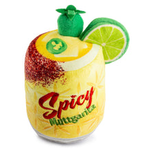 Spicy Muttgarita | Squeaky Plush Dog Toy with Crinkle & Mesh Lining